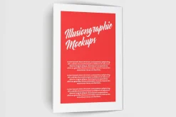 Bi-Fold Half Letter Brochure Mock-up