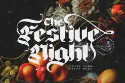 Big Fat Gothic Blackletter Typeface