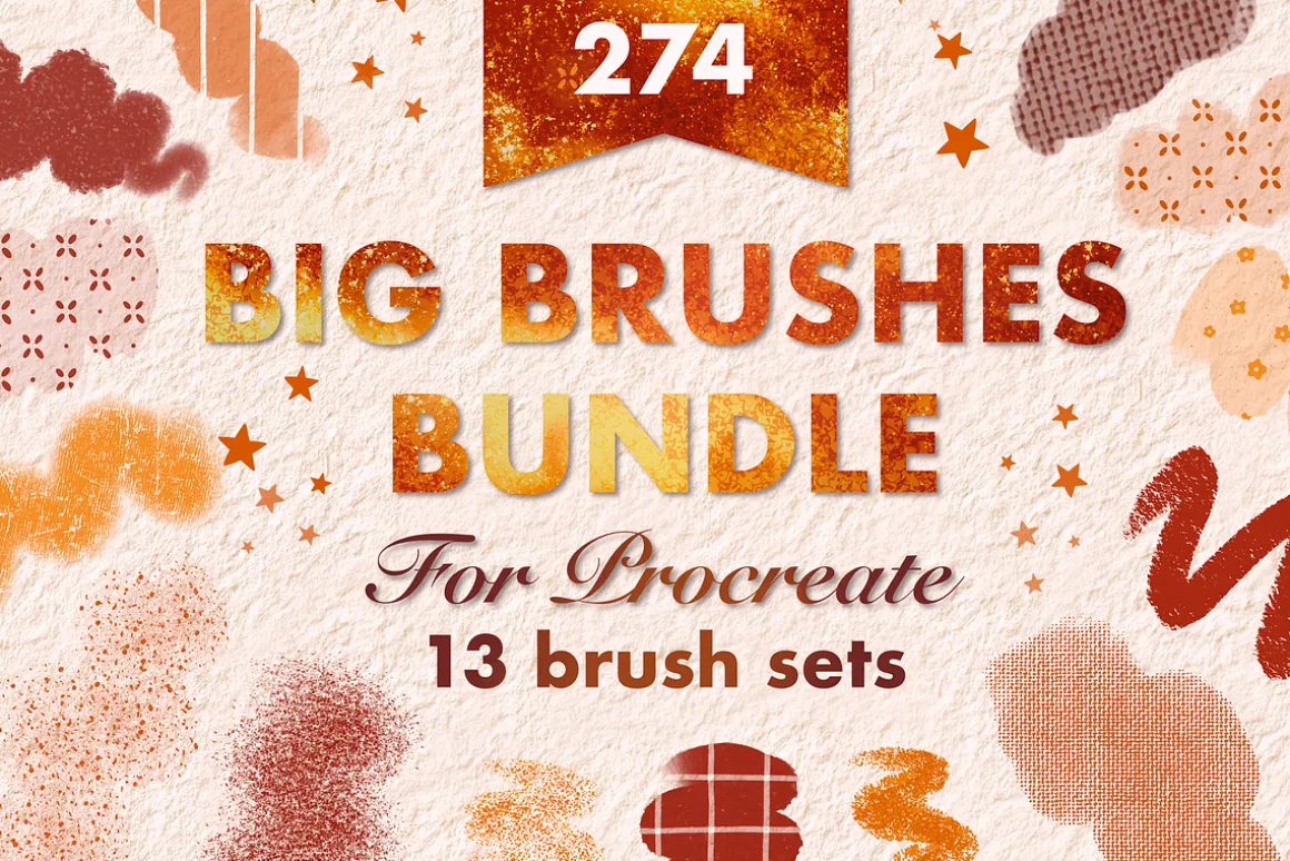 Big Procreate Brushes Bundle