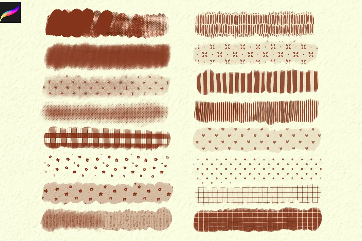 Big Procreate Brushes Bundle