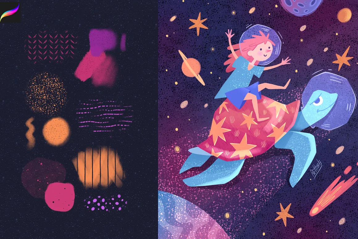 Big Procreate Brushes Bundle