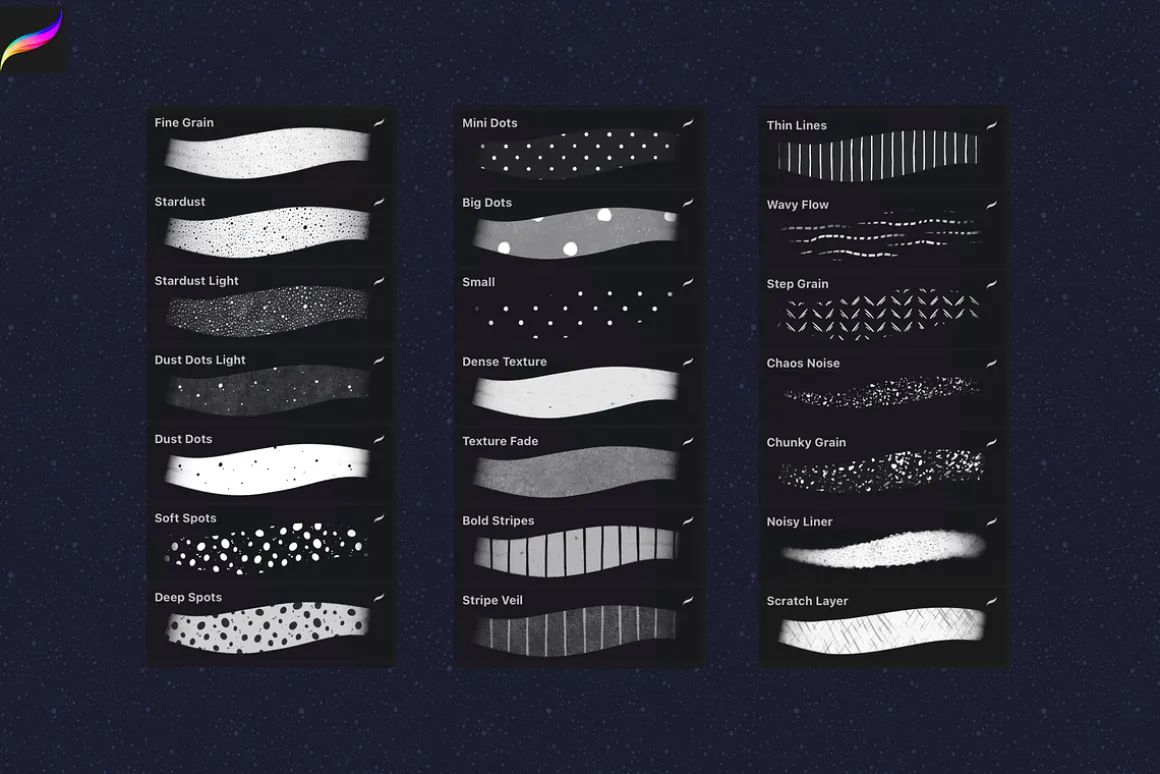 Big Procreate Brushes Bundle