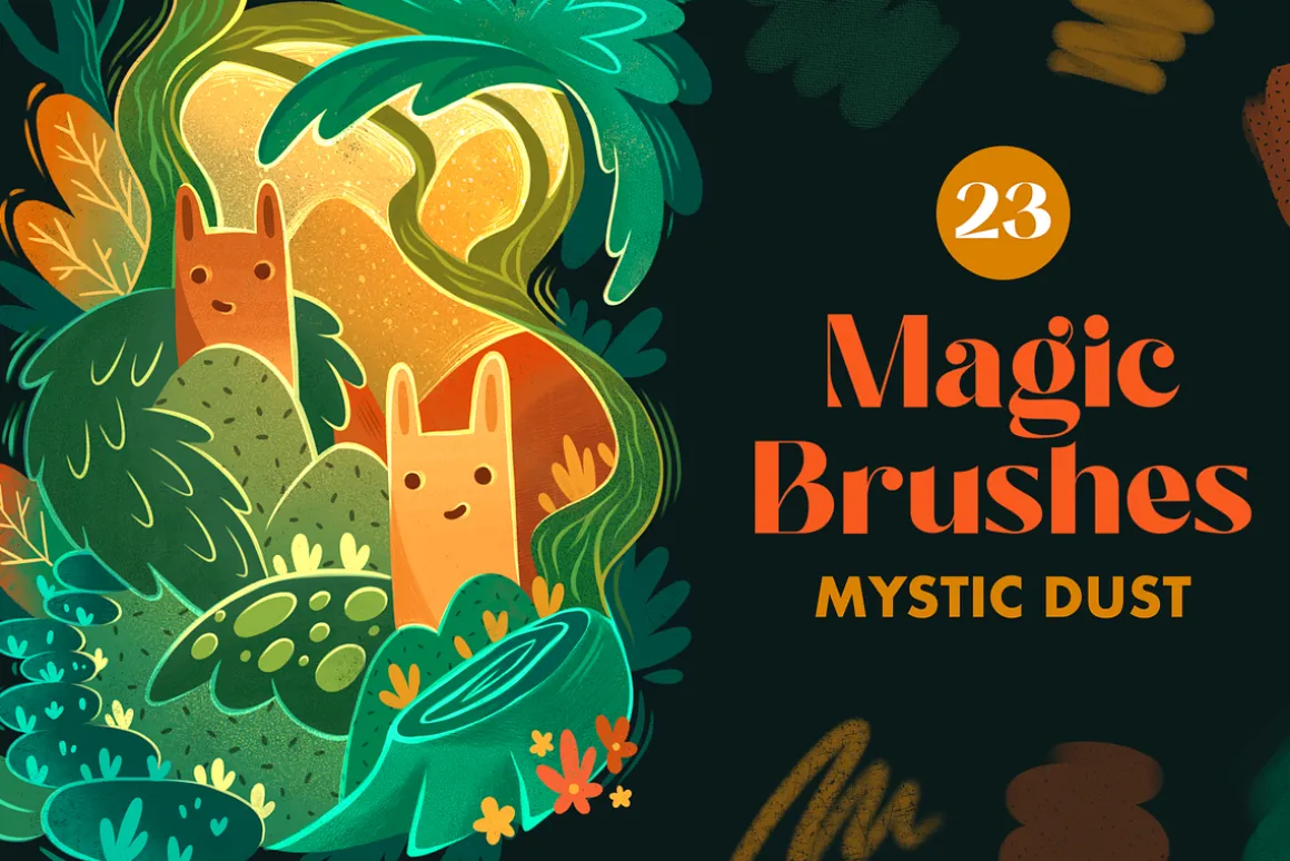 Big Procreate Brushes Bundle