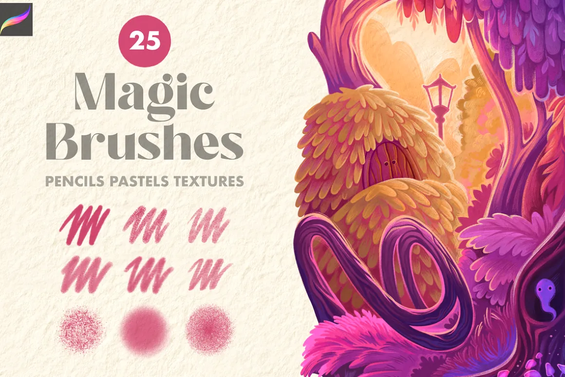Big Procreate Brushes Bundle