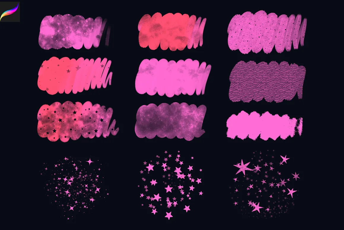Big Procreate Brushes Bundle