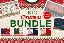 Big Christmas BUNDLE of Knitting