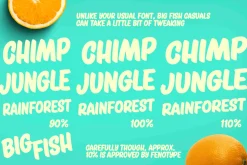 Big Fish Script + Caps + Extras