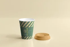 biodegradable paper cup mockups