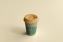biodegradable paper cup mockups