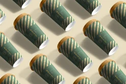 biodegradable paper cup mockups