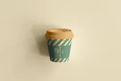 biodegradable paper cup mockups