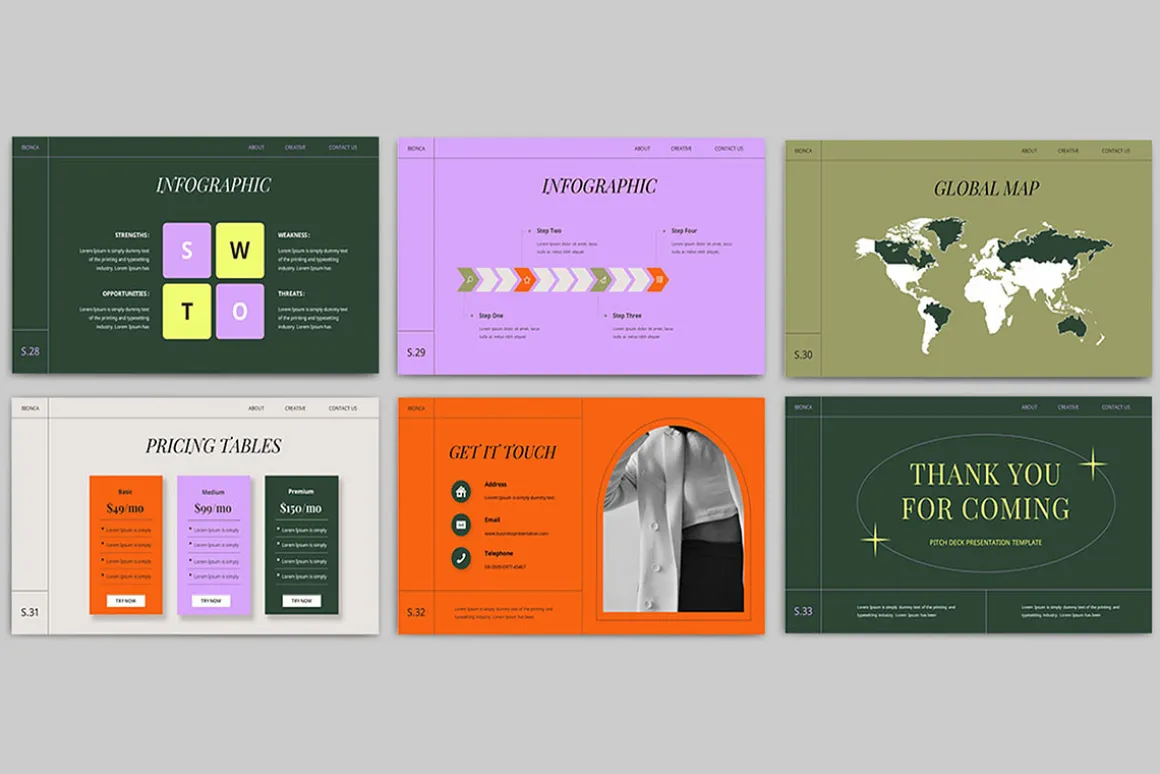 Bionca Pptx-Key-Slide Template