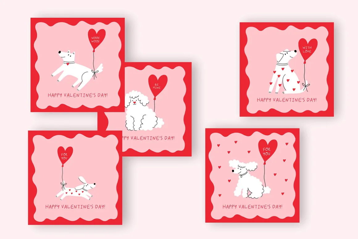 Birthday Dogs Clipart