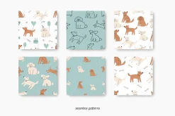 Birthday Dogs Clipart