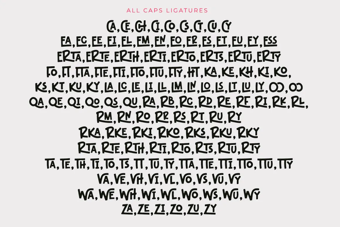 Birthday Verygood - Ligature Font