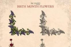 Birth Month Flowers Handcrafted