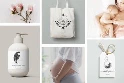 Birth story - collection of logos