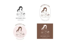 Birth story - collection of logos
