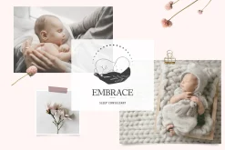 Birth story - collection of logos