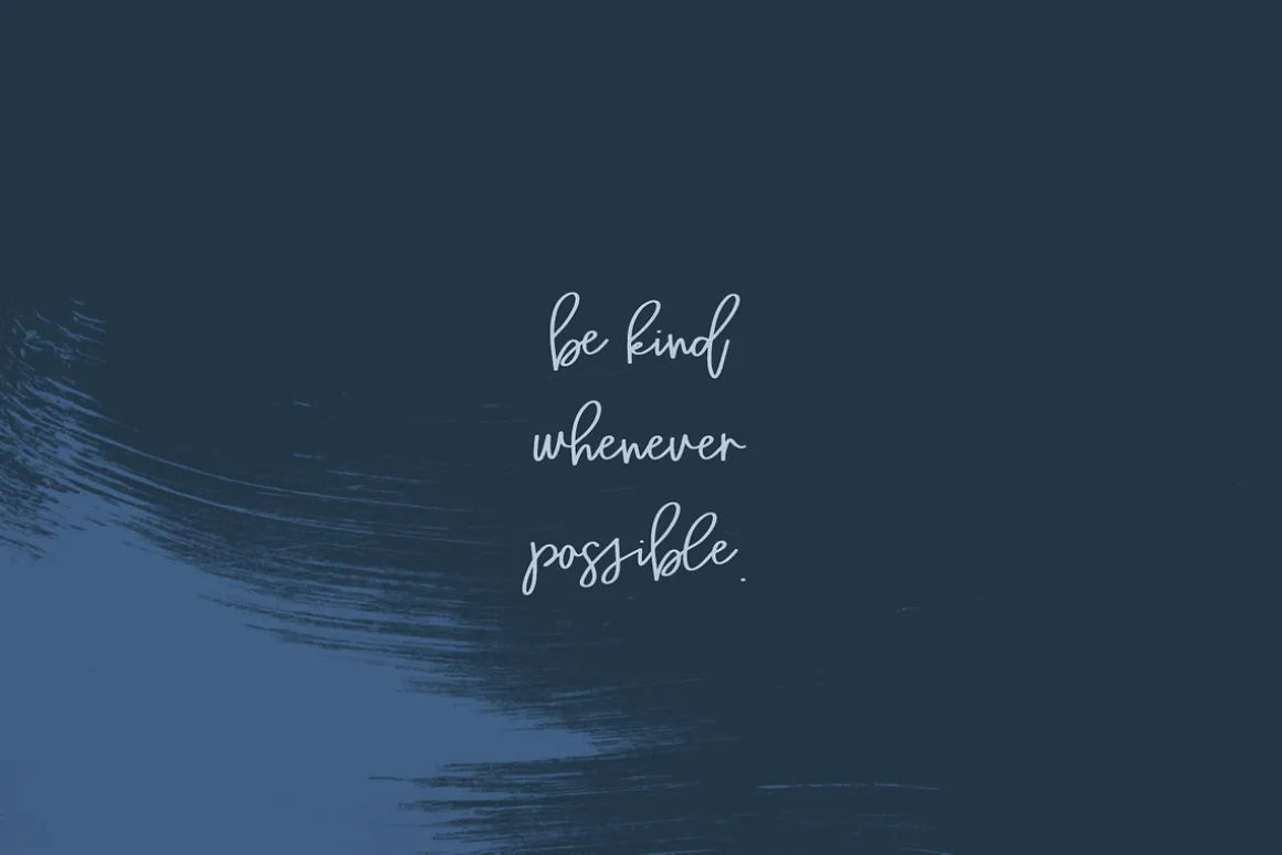Bitte Handwriting Font