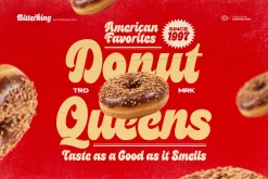Bitterking - Retro Delicious Font