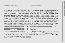 Bizmo; 18 Fonts of Display Family