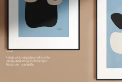 Black Frame Mockup | 4:5 Ratio