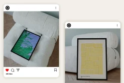Black Frame Mockup Set BARN