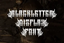 Black Hole - Blackletter Font