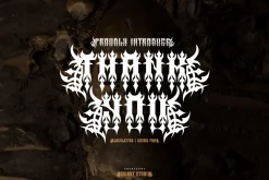 Black Hole - Blackletter Font