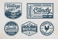 Black Jack Font Combination