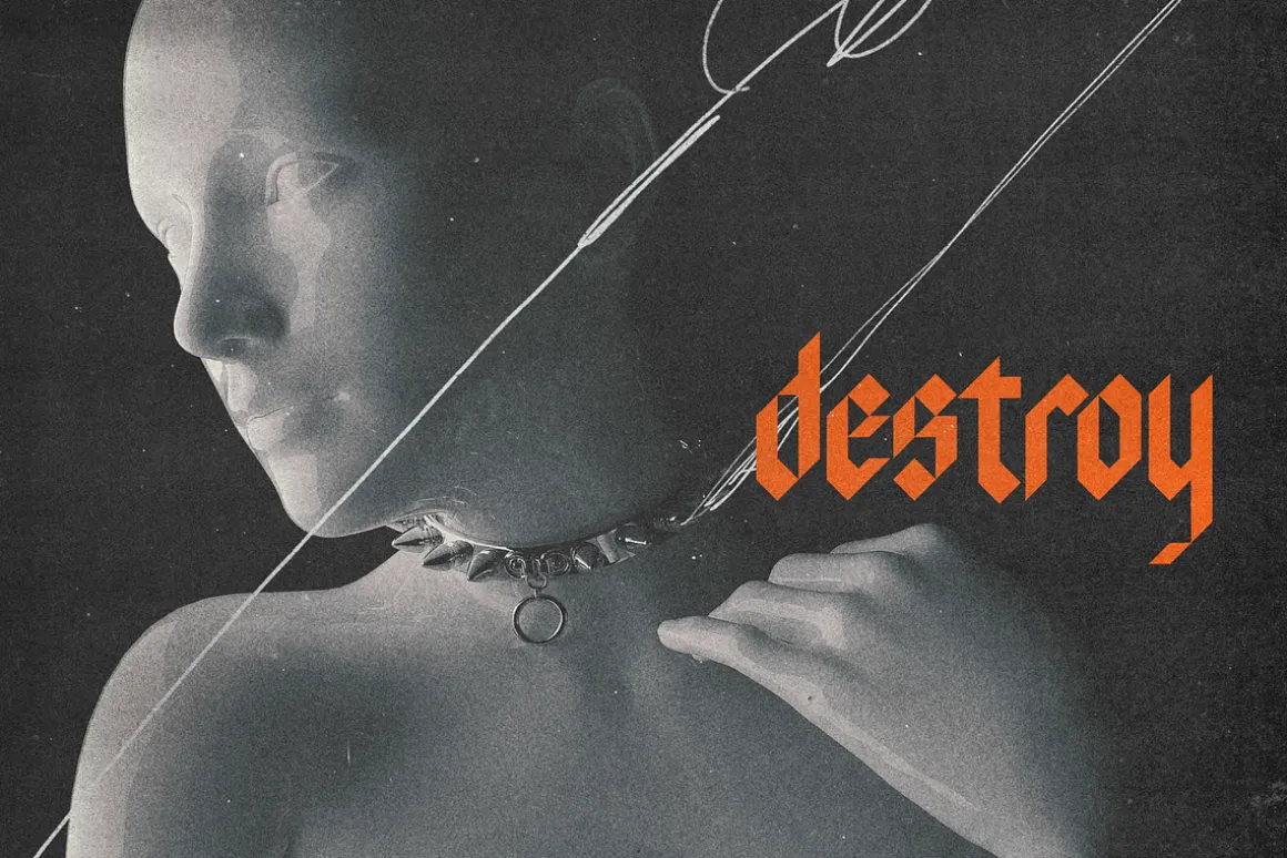 Blackleather – Display Typeface