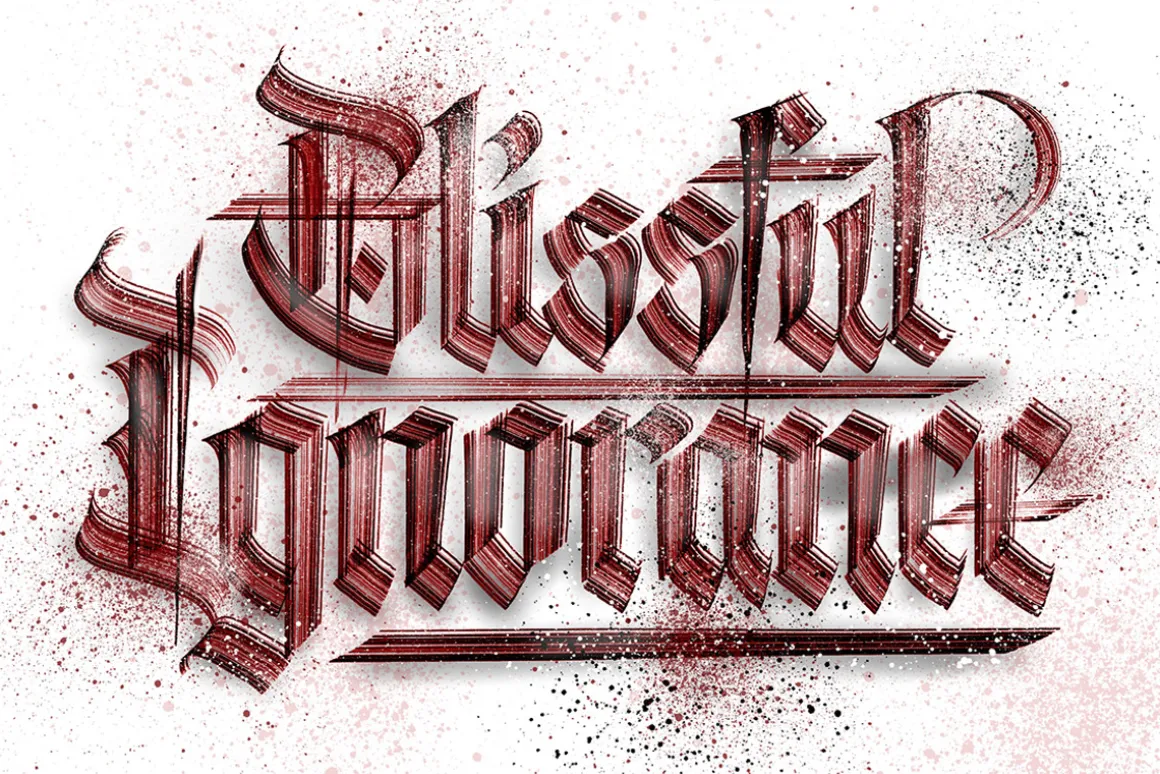 Blackletter Dry Brushes - Procreate
