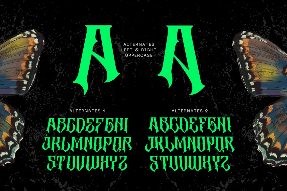 Blackletter Logo Font - Altar Gothic
