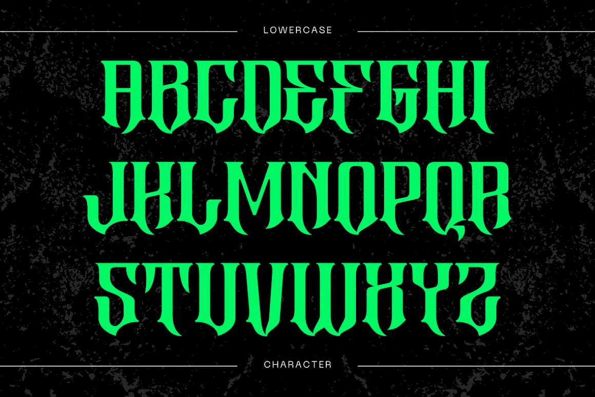 Blackletter Logo Font - Altar Gothic