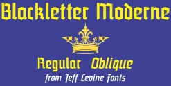 Blackletter Moderne JNL
