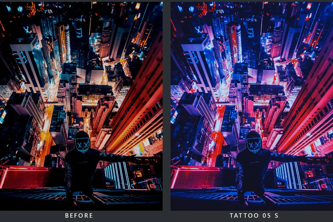 20 Black Light LR Presets
