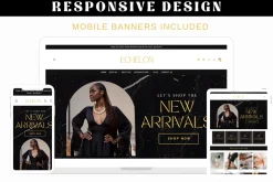 Black Luxury Shopify Theme Template