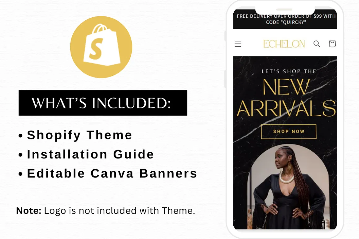 Black Luxury Shopify Theme Template