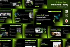 Black Modern Technology - PowerPoint