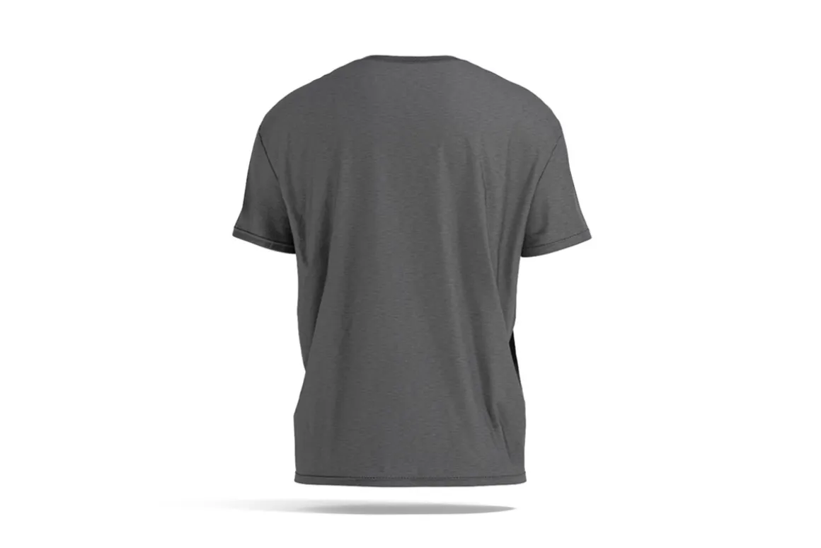 Black Oversized Men T-Shirt 3D Model