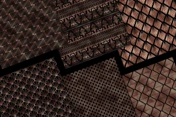 Black & Rose Gold Art Deco Patterns