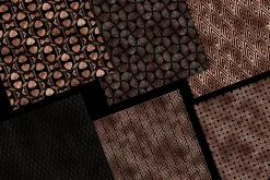 Black & Rose Gold Art Deco Patterns