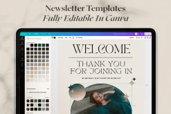 Blanche - Canva Newsletter Templates