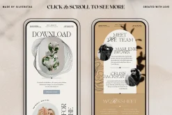 Blanche - Canva Newsletter Templates