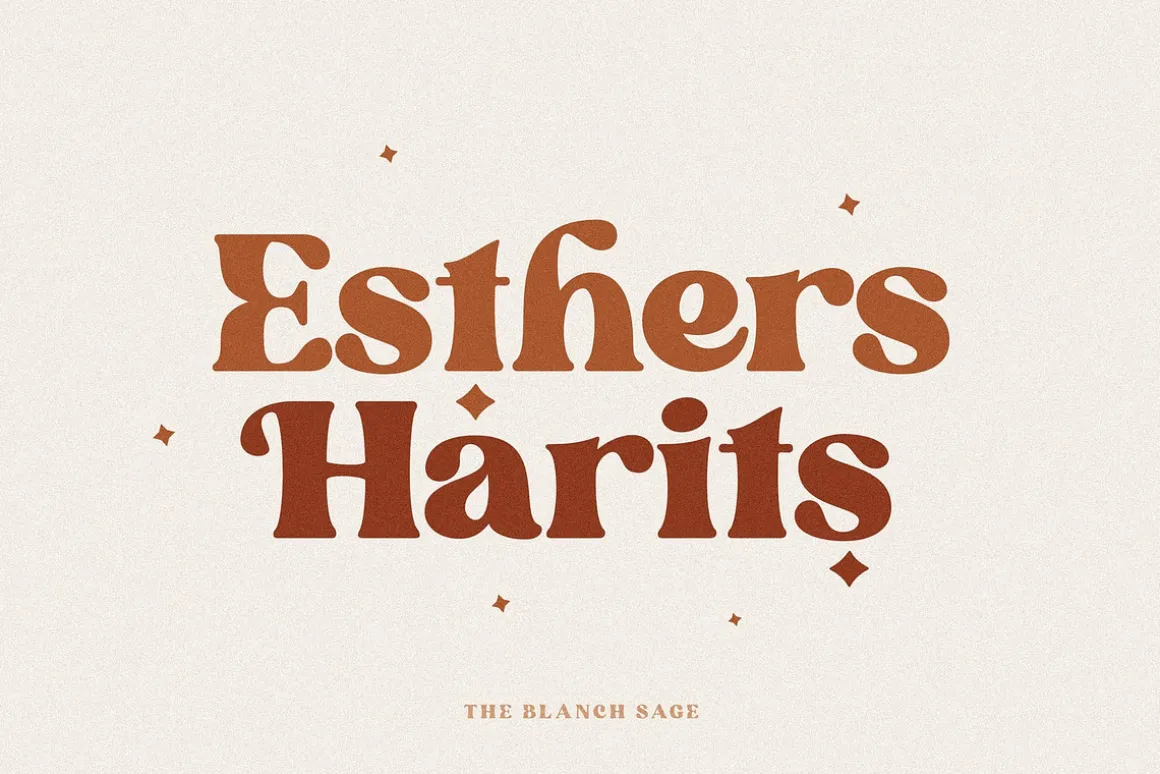 Blanch Sage - Retro Font