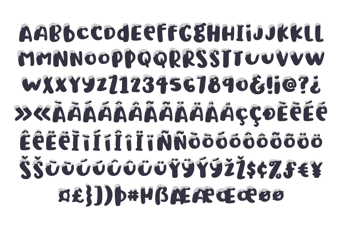 Blanket of Snow Font