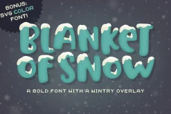 Blanket of Snow Font