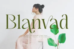Blanvad Stylish Modern Serif