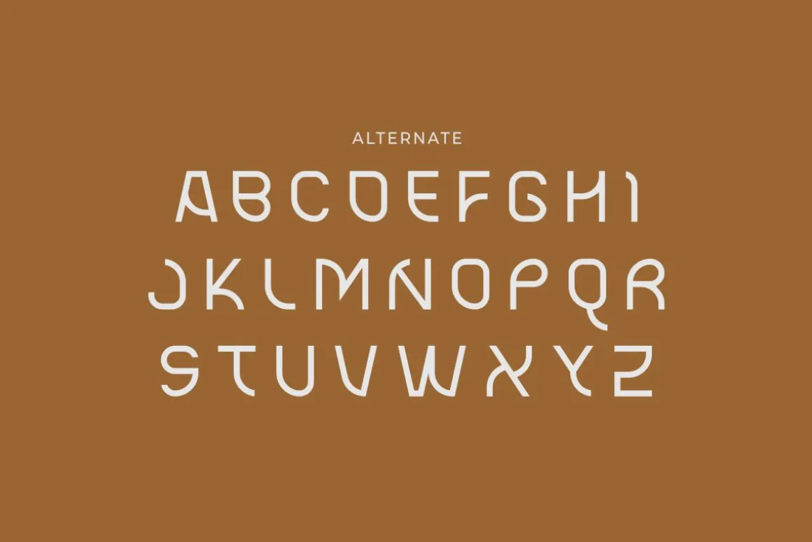 Blax - Sans Serif Alternate Font